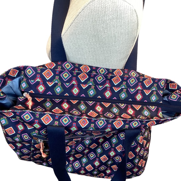 Vera Bradley Expandable Large Tote Bag - Like New - Picture 3 of 14